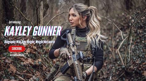 kayley gunner us army|Kayley Gunners Story On Joining The Army